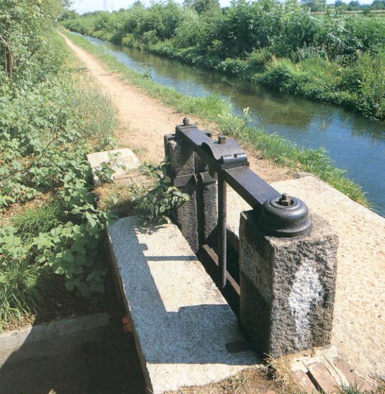 La roggia Gallarana - dal libro Brugherio luoghi memorabili disponibile in Biblioteca Civica